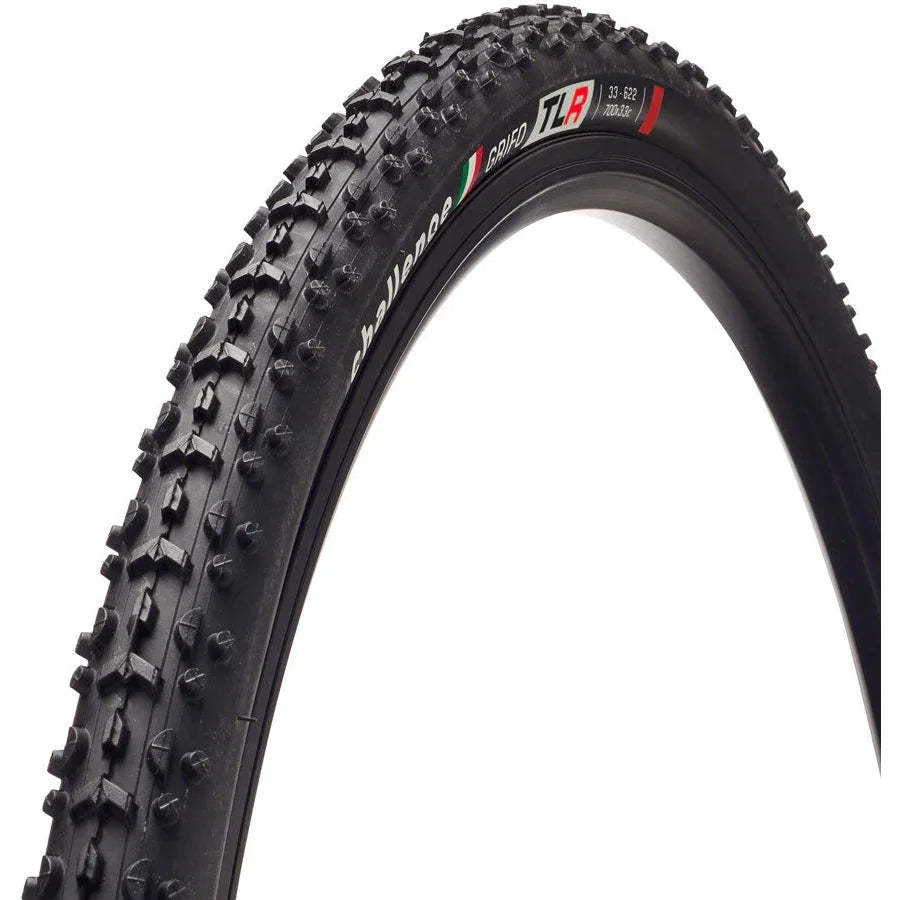 Challenge  Grifo Race Tire - 700 x 33, Tubeless, Folding, Black