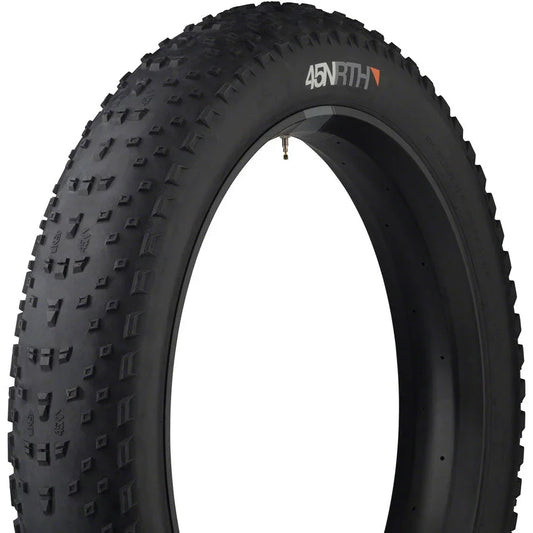 45NRTH  Husker Du Tire - 26 x 4.8, Tubeless, Folding, Black, 120tpi