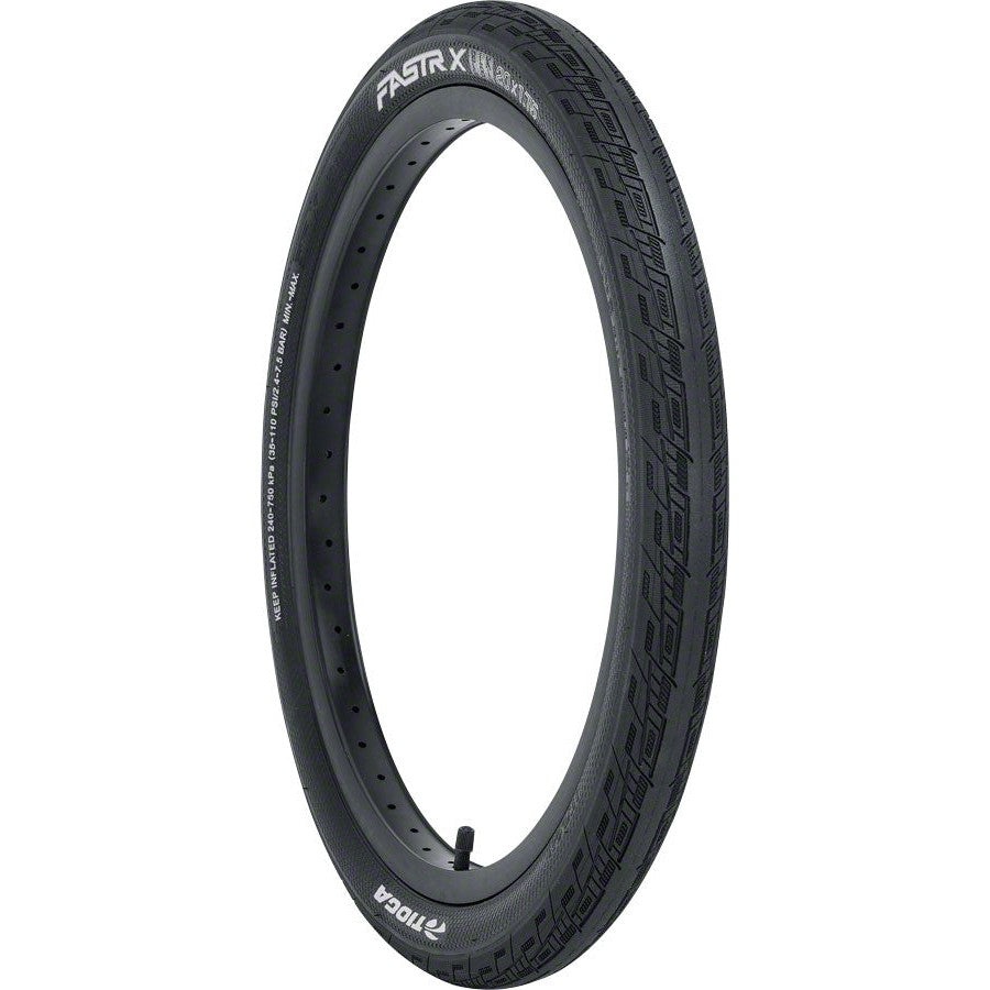 Tioga  FASTR-X Tire - 24 x 1.75, Clincher, Wire, Black, 60tpi