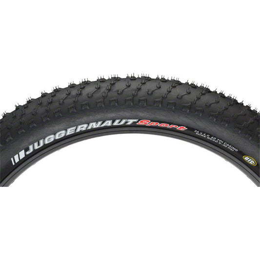 Kenda  Juggernaut Sport Tire - 26 x 4.8, Clincher, Wire, Black, 60tpi