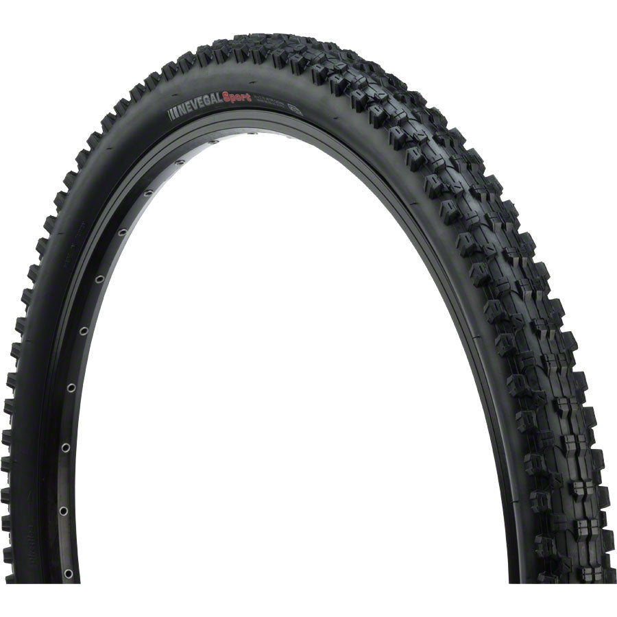 Kenda Nevegal Sport Mountain Bike Tire - 26 x 2.1, Clincher, Wire, Black - Tires - Bicycle Warehouse