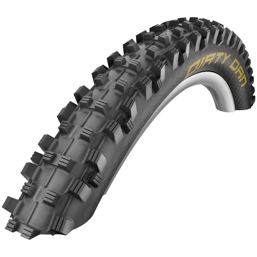 Schwalbe  Dirty Dan Tire - 27.5 x 2.35, Tubeless, Folding, Black, Addix UltraSoft