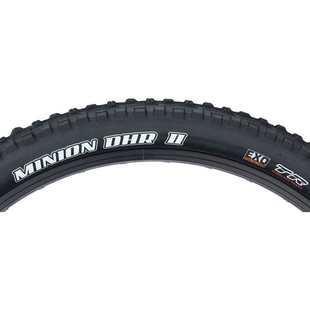 Maxxis Minion DHR II Downhill/Mountain Bike Tire - 26 x 2.3, Tubeless, Folding, Black, Dual, EXO - Tires - Bicycle Warehouse