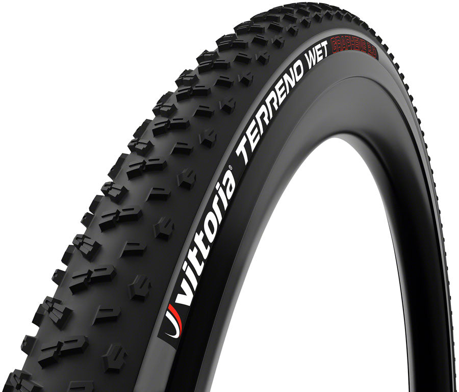 Vittoria Terreno WET G2.0 Tire - 700 x 38, Tubeless, Folding ,Black/Anthracite, 120tpi