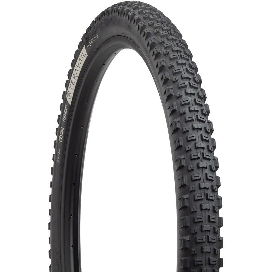 Teravail  Honcho Tire - 29 x 2.4, Tubeless, Folding, Black, Durable, Grip Compound