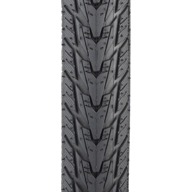 MSW MSW Daily Driver Touring-Hybrid Bike Tire - 700 x 38, Black, Rigid Wire Bead, Reflective Sidewall, 33tpi - Tires - Bicycle Warehouse