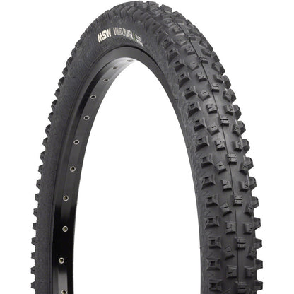 MSW  Utility Player Tire - 18 x 2.25, Black, Folding Wire Bead, 33tpi