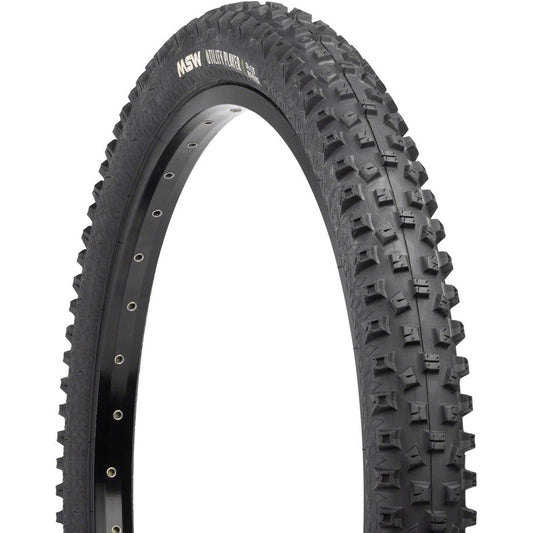 MSW  Utility Player Tire - 20 x 2.25, Black, Folding Wire Bead, 33tpi