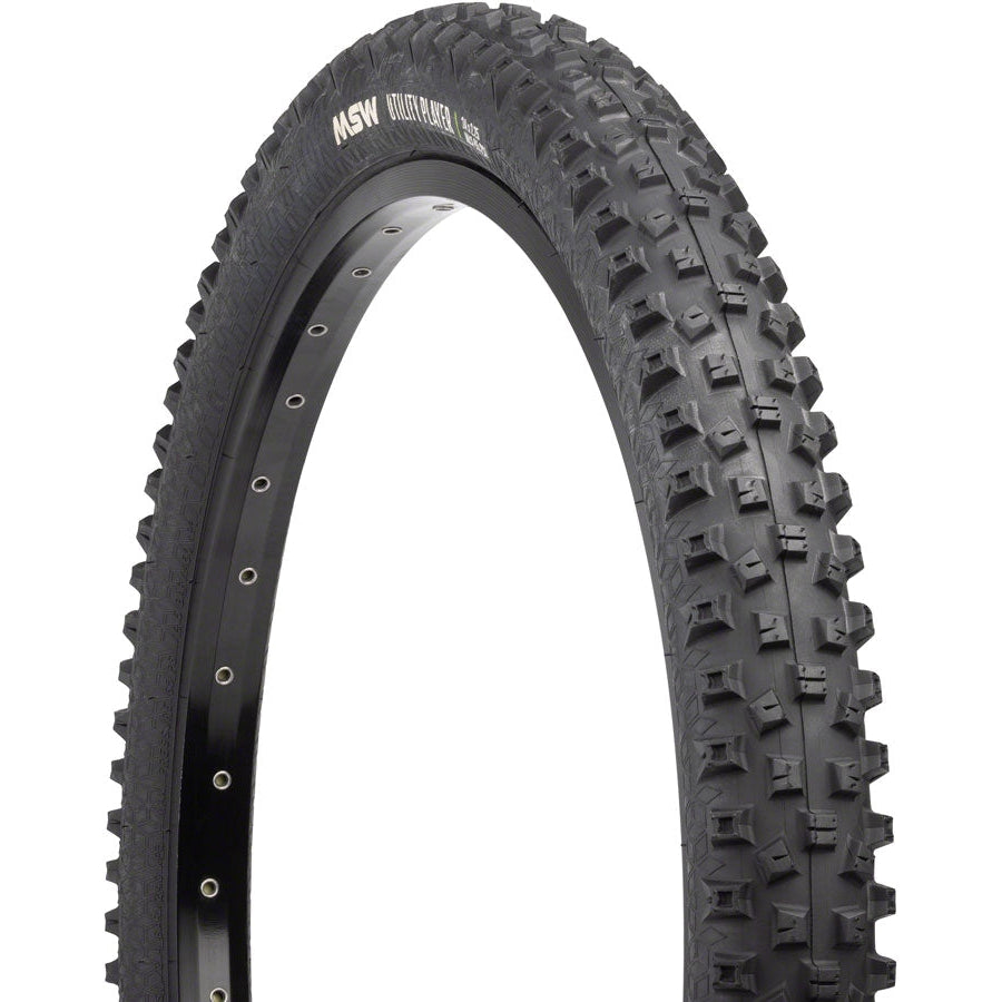 MSW  Utility Player Tire - 26 x 2.25, Black, Folding Wire Bead, 33tpi