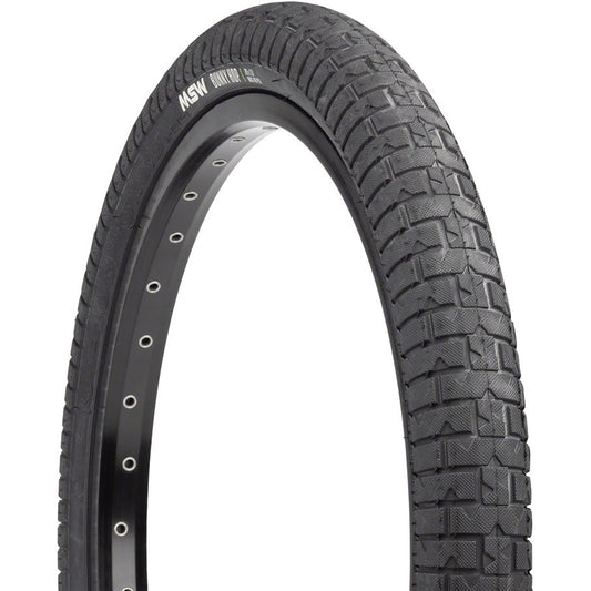 MSW  Bunny Hop Tire - 20 x 2.0, Black, Folding Wire Bead, 33tpi