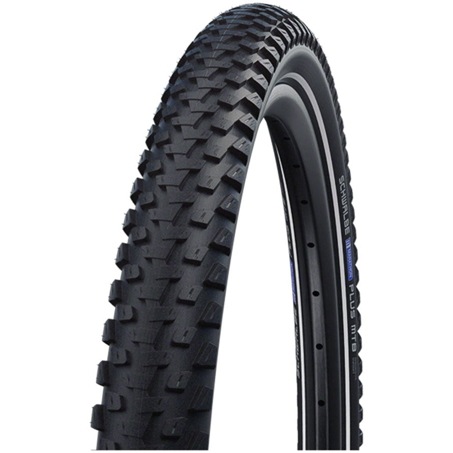 Schwalbe  Marathon Plus MTB Tire - 26 x 2.1, Clincher, Wire, Black/Reflective, Performance, Dual, SmartGuard, E-50