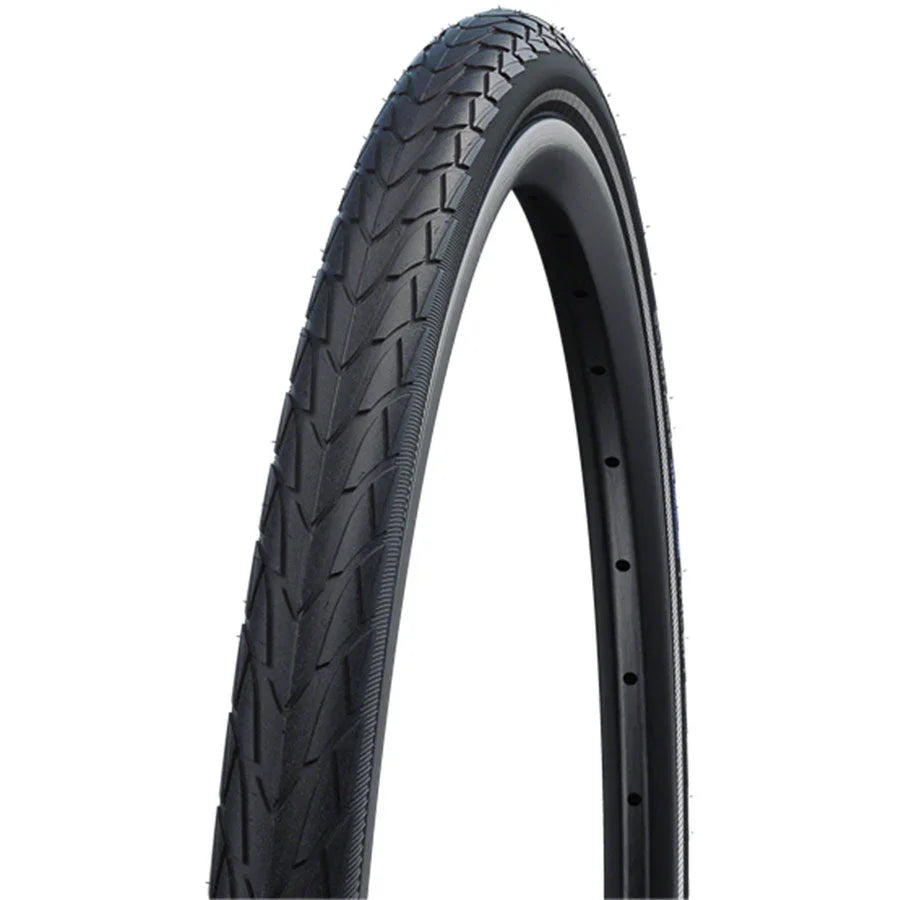 Schwalbe  Marathon Racer Tire - 700 x 38, Clincher, Wire, Black, RaceGuard, Addix SpeedGrip