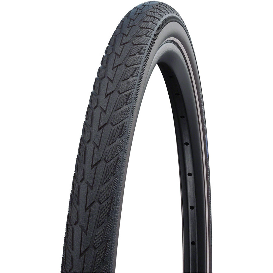 Schwalbe  Road Cruiser Tire - 26 x 1.75, Clincher, Wire, Gumwall/Black, K-Guard, Green