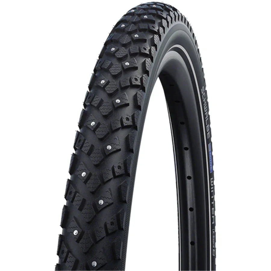 Schwalbe  Winter Tire - 700 x 30, Clincher, Wire, Black, K-Guard, Winter, 118 Studs