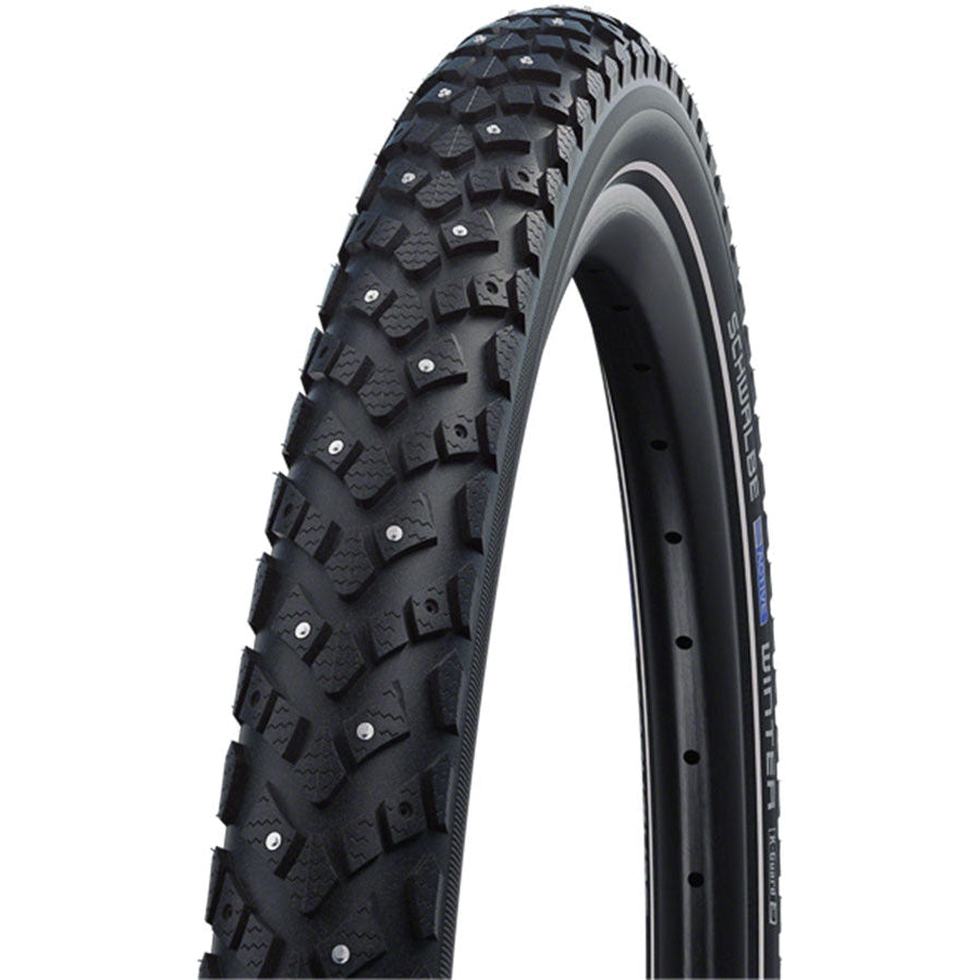 Schwalbe  Winter Tire - 700 x 35, Clincher, Wire, Black, K-Guard, Winter, 120 Studs