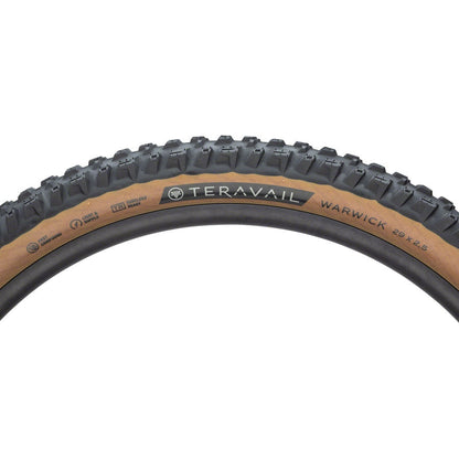 Teravail Warwick Mountain Bike Tire - 29 x 2.5, Tubeless, Folding, Tan, Light and Supple, Fast Compound - Tires - Bicycle Warehouse