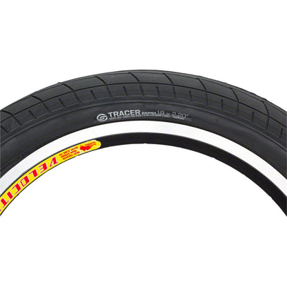 Salt  Tracer Tire - 18 x 2.2, Clincher, Wire, Black