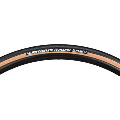 Michelin Dynamic Classic Road Bike Tire - 700 x 25, Clincher, Wire, Black/Tan - Tires - Bicycle Warehouse