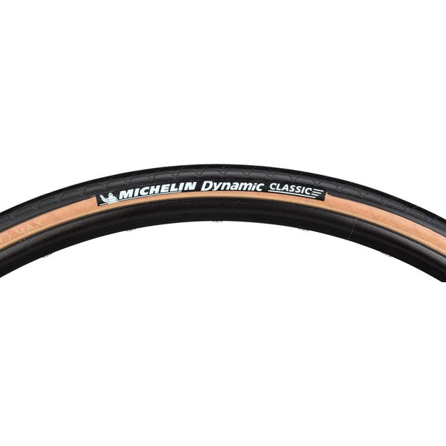 Michelin Dynamic Classic Road Bike Tire - 700 x 23, Clincher, Wire, Black/Tan - Tires - Bicycle Warehouse