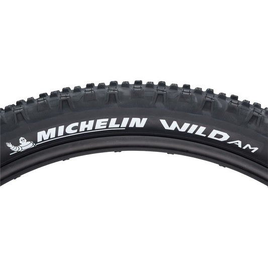 Michelin  Wild AM Tire - 27.5 x 2.8, Tubeless, Folding, Black, 58tpi, Ebike