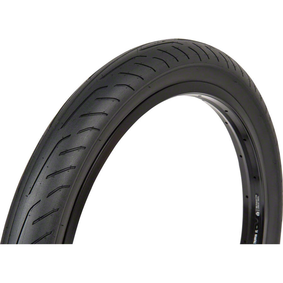 We The People Stickin' BMX Bike Tire - 20 x 2.3, Clincher, Wire, Black, 120tpi - Tires - Bicycle Warehouse