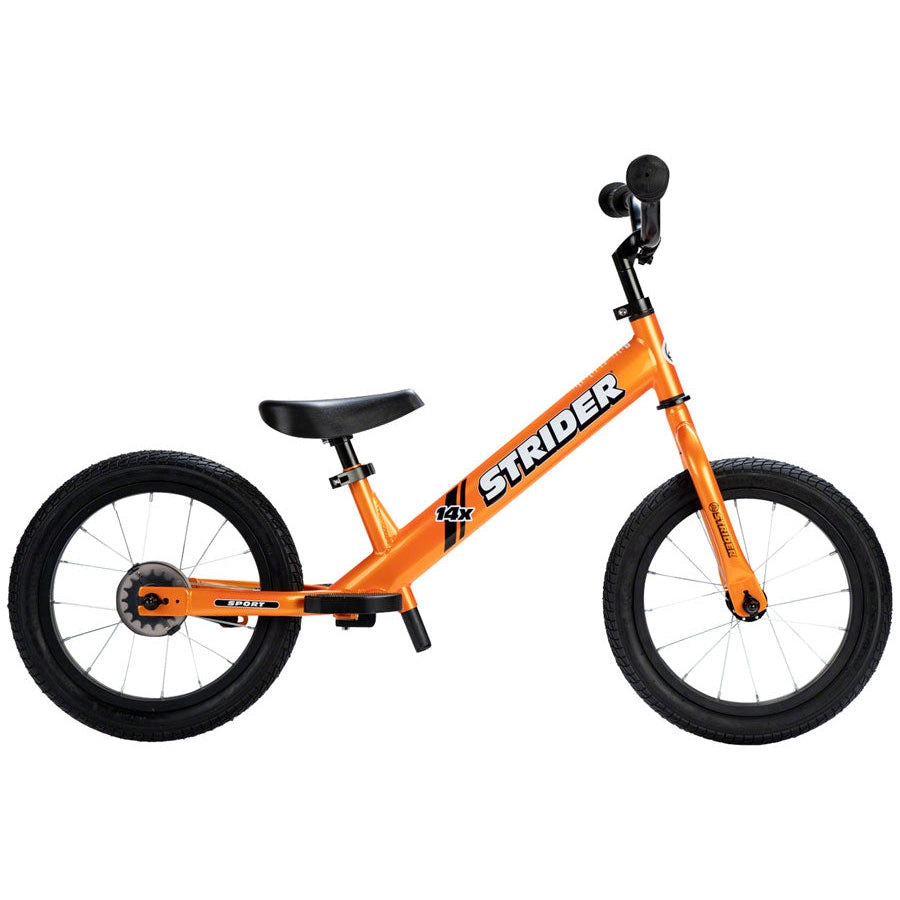 Strider 14x Sport Kids Balance Bike - Orange - Bikes - Bicycle Warehouse