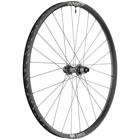 Quality Wheels DT Swiss E 1900 Spline 30 Rear Wheel - 29", 12 x 148mm, 6-Bolt, Micro Spline, Black - Wheels - Bicycle Warehouse