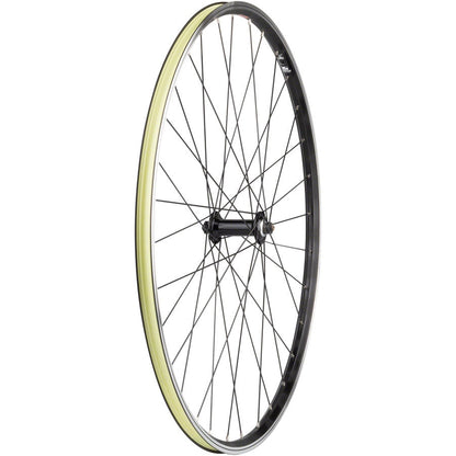 WTB Dual Duty i19 TCS Front Bike Wheel - 700, QR x 100mm, Rim Brake, Black, Clincher - Wheels - Bicycle Warehouse
