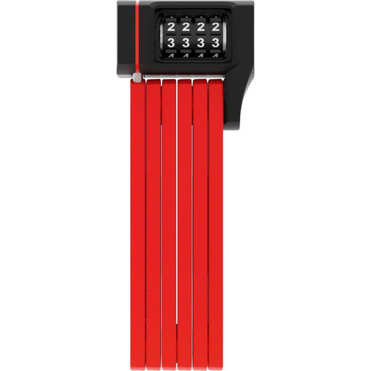 Abus BORDO 5700c Combination Folding Lock - 80cm, Red