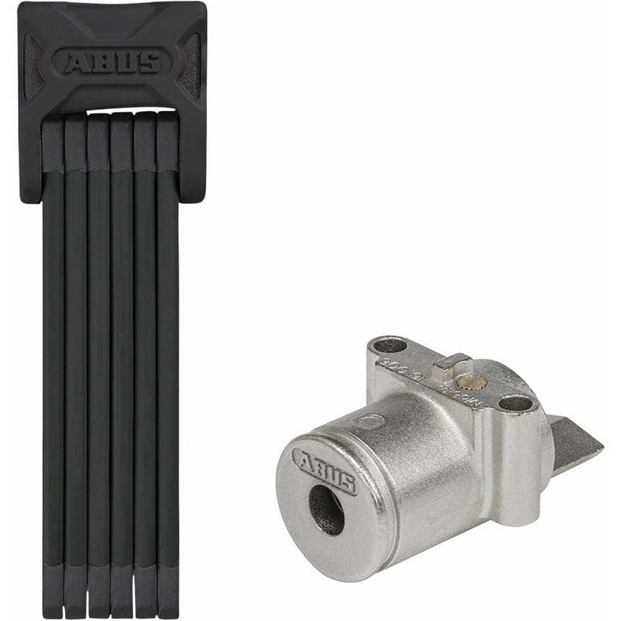 Abus Bordo 6015/90 Folding Lock with keyed alike eBike Battery Lock Core: Bosch Powertube (IT2.1), Premium Key (Plus)