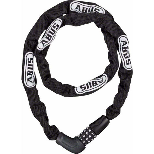 Abus Steel-O-Chain 5805C Combination Bike Lock: 75/5mm, Black