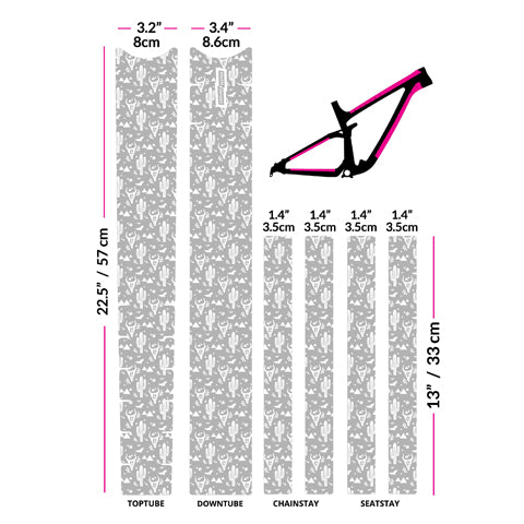 Giant Ground Keeper Frame Protector Kit - Parts - Bicycle Warehouse