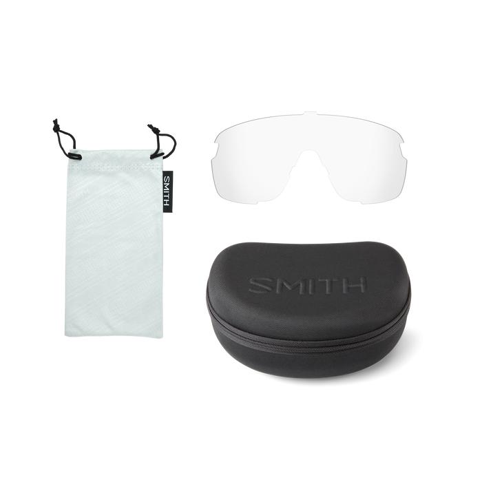 Smith Bobcat White + Chromapop Black Lens Sunglasses - Eyewear - Bicycle Warehouse