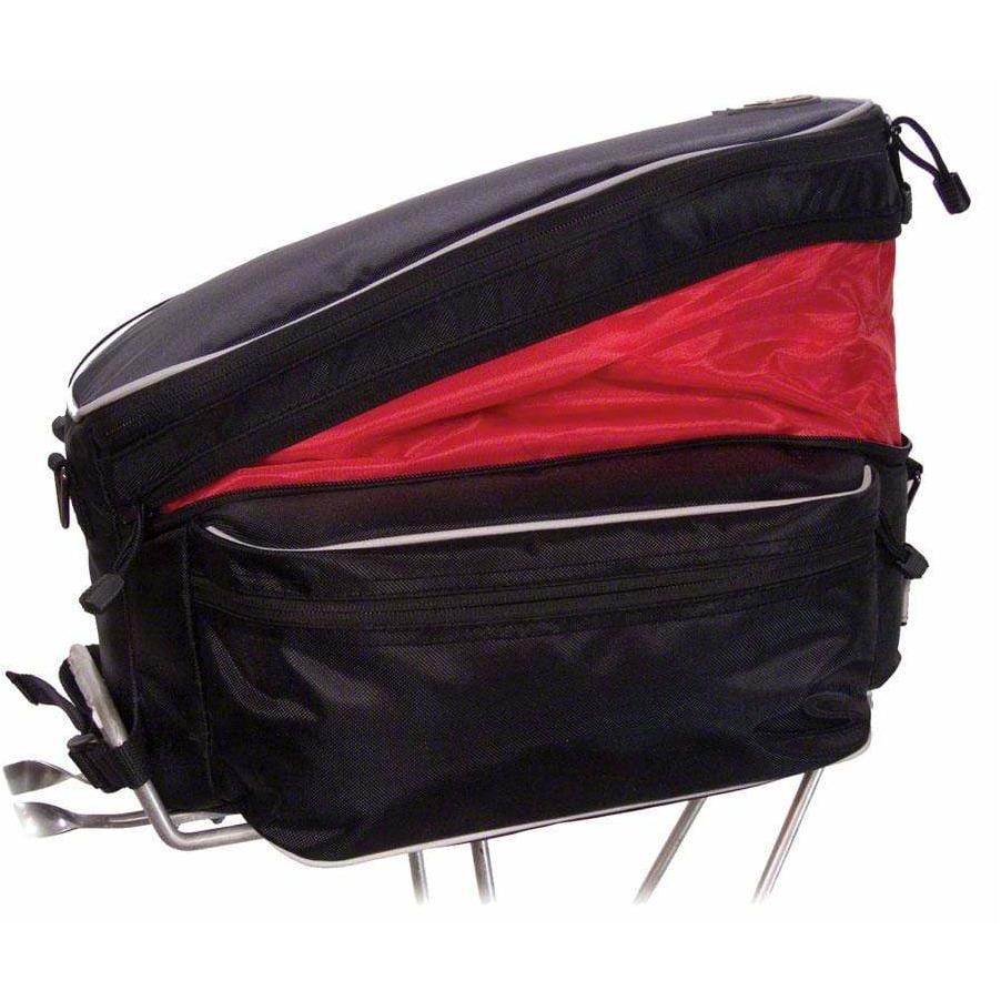 Banjo Brothers Expanding Rack Top Bike Bag - Black