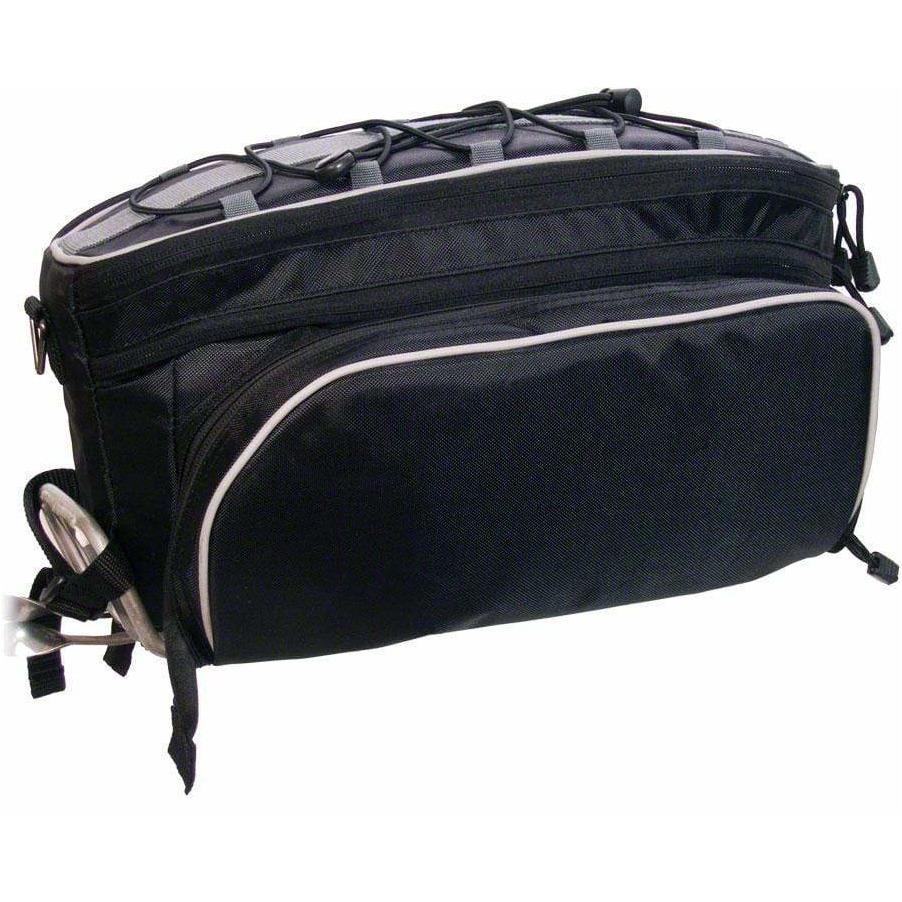 Banjo Brothers Rack Top Pannier Bag - Black