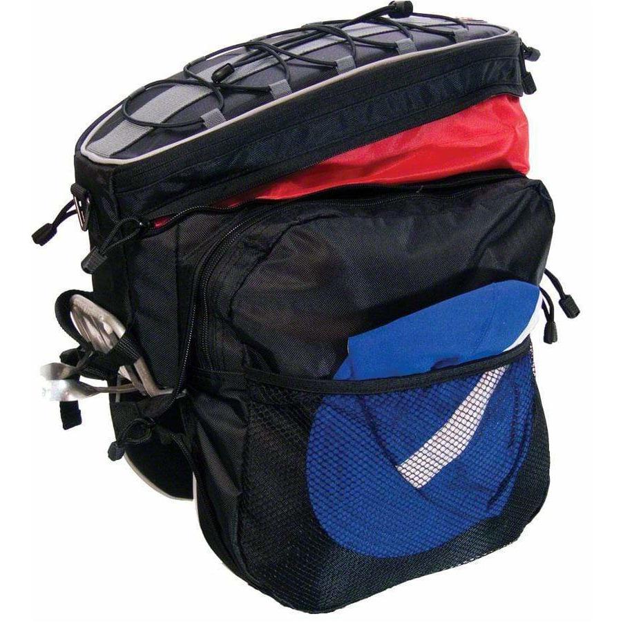 Banjo Brothers Rack Top Pannier Bag - Black