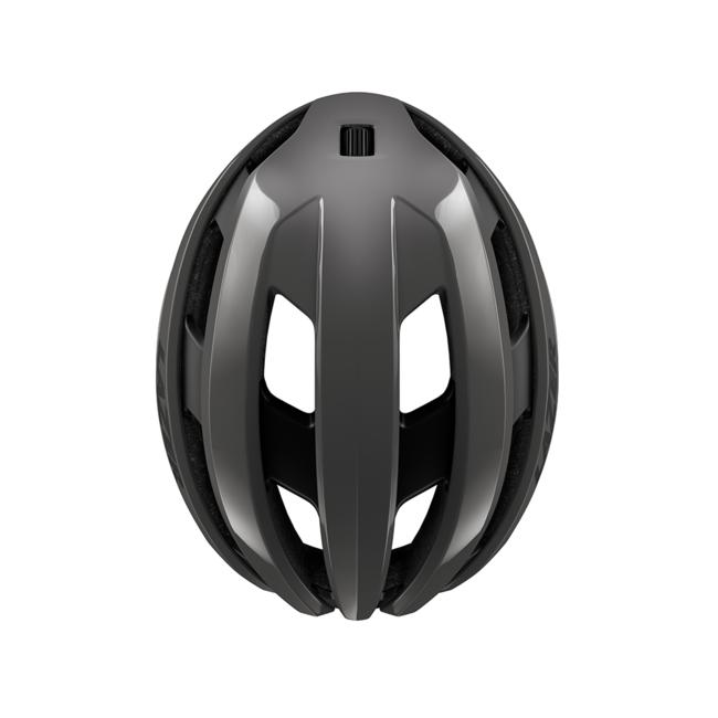 Matt black online bike helmet