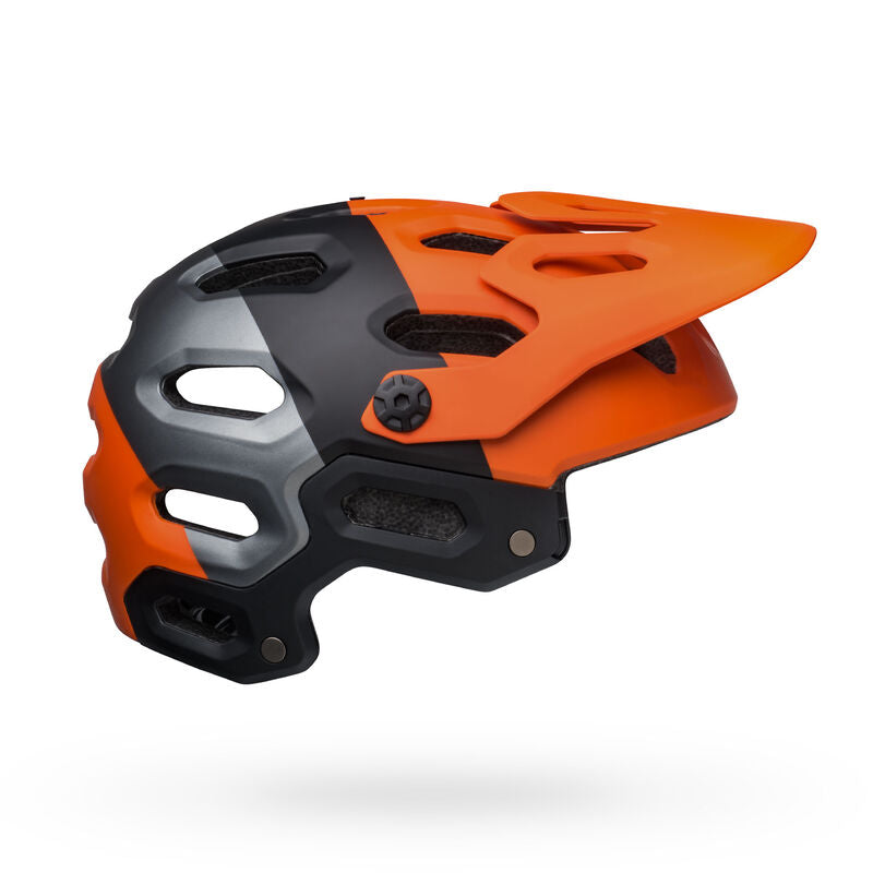 Bell Super 3R Full Face Mountain Bike Helmet - Orange - Helmets - Bicycle Warehouse
