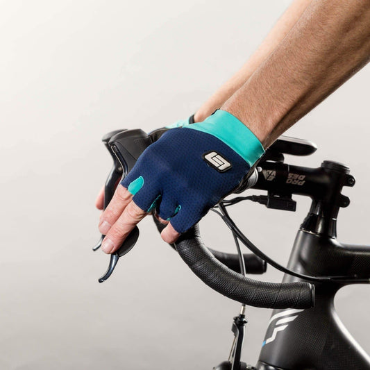 Bellwether Pursuit Gel Fingerless Bike Gloves - Blue