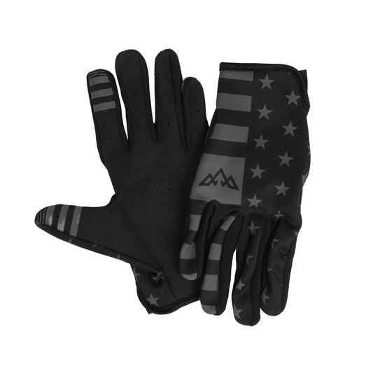 Tasco Ridgeline Black Flag Mountain Bike Gloves - Gloves - Bicycle Warehouse