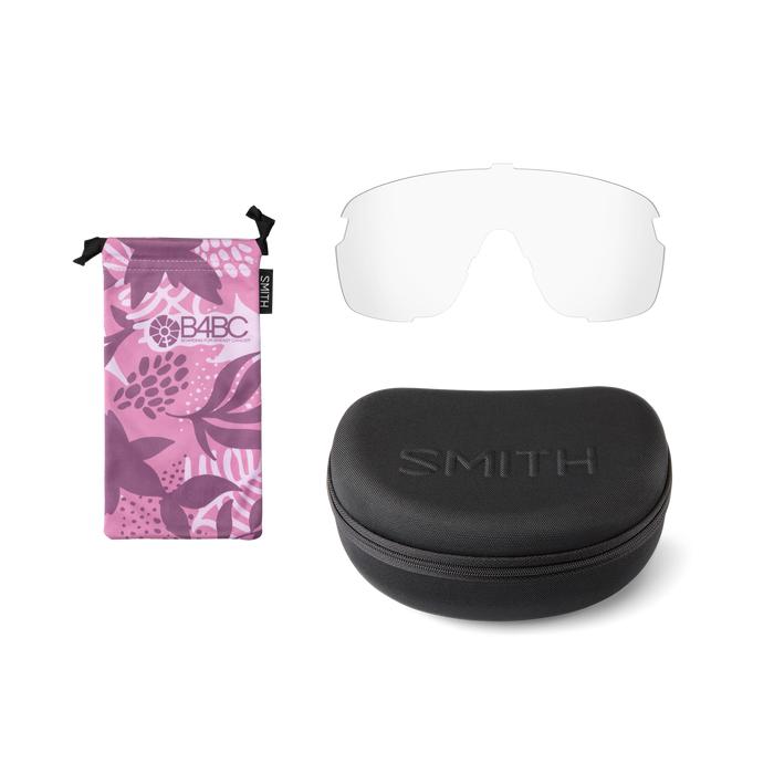 Smith Bobcat B4BC Chalk Rose + ChromaPop Rose Gold Mirror Lens Sunglasses - Eyewear - Bicycle Warehouse