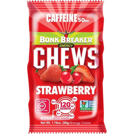 Bonk Breaker Energy Chew: Strawberry, Box of 10
