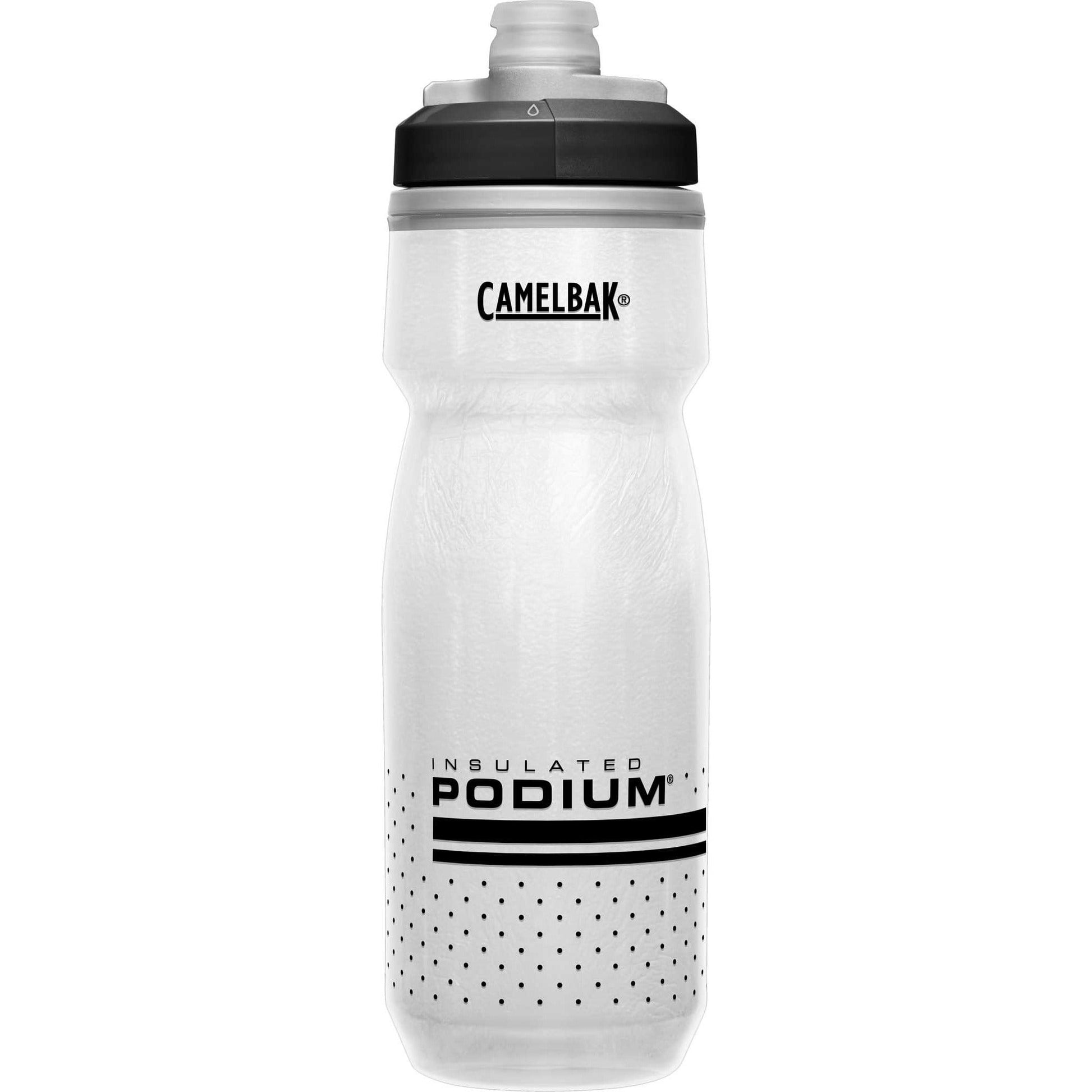 CamelBak Podium Chill 21 oz Water Bottle White-Black