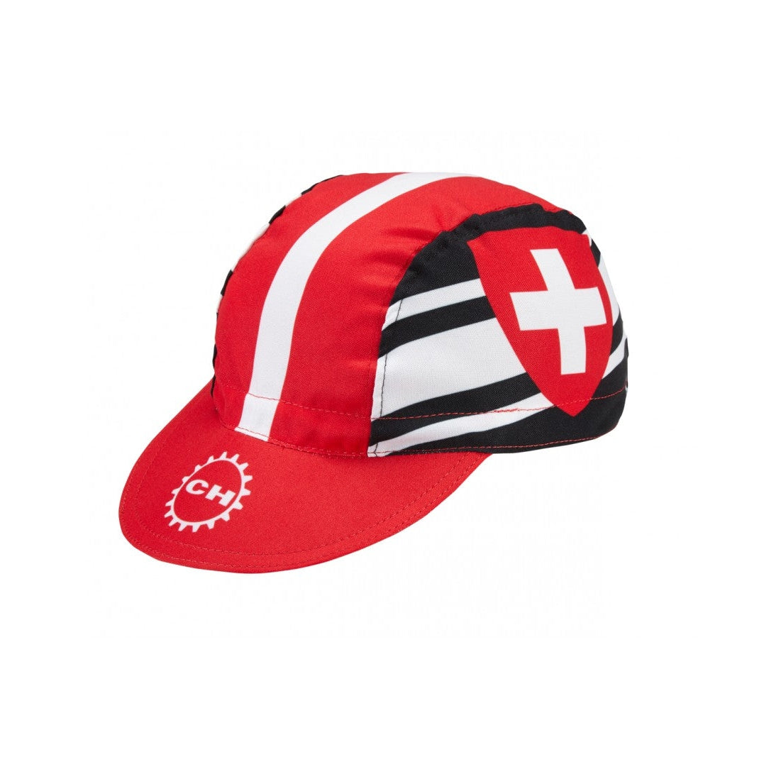World Jerseys Swiss Cycling Cap - Headwear - Bicycle Warehouse