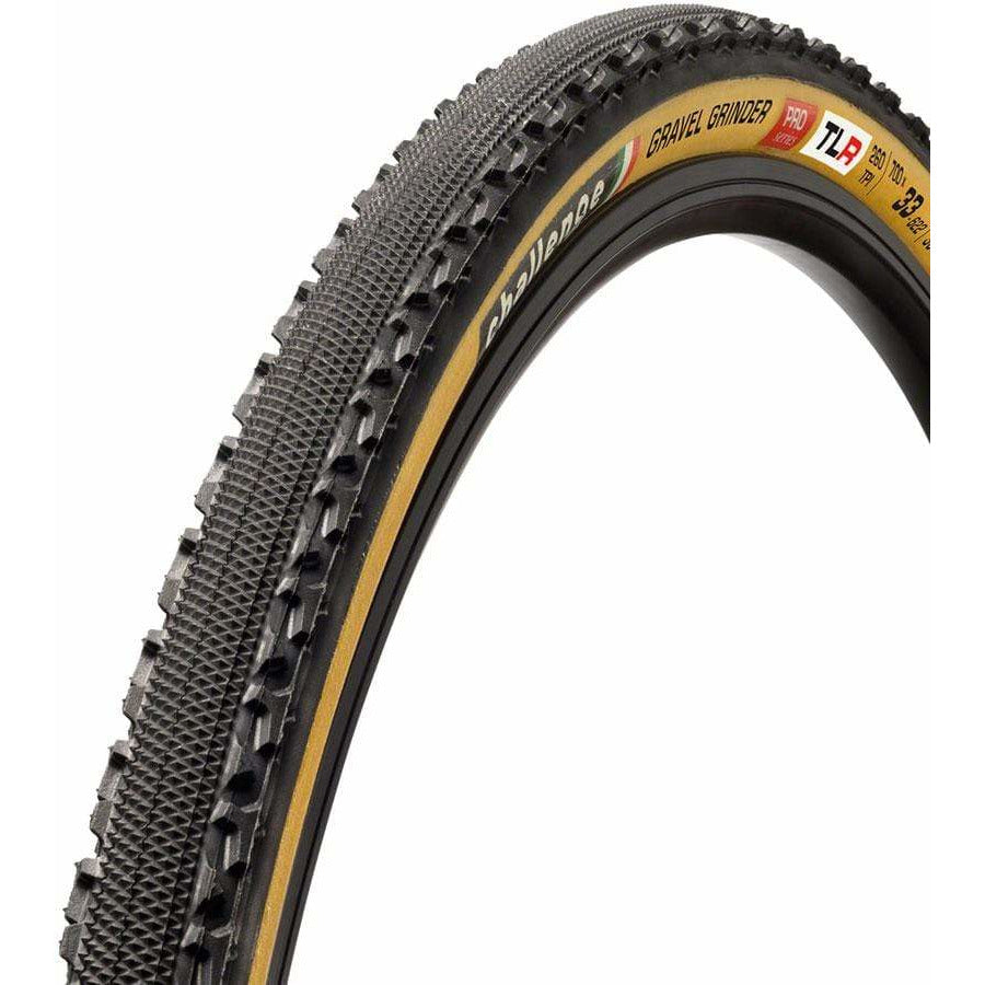 Challenge Challenge Gravel Grinder Pro Tire - 700 x 33c, Tubeless, Folding/Tan