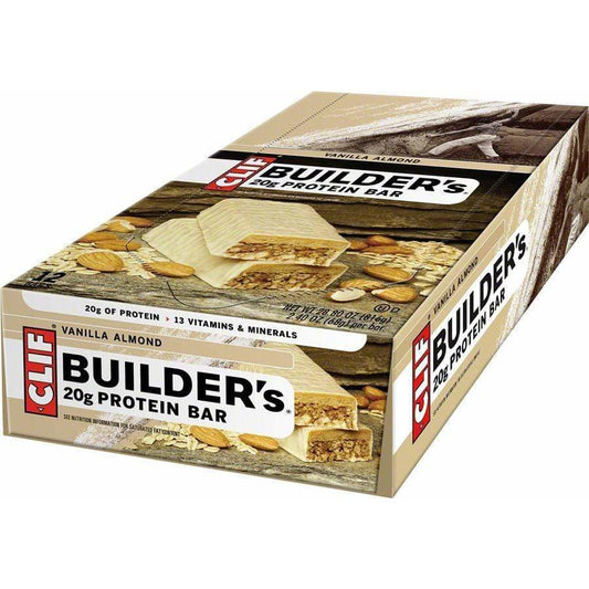 Clif Bar Clif Builder's Bar: Vanilla Almond Box of 12