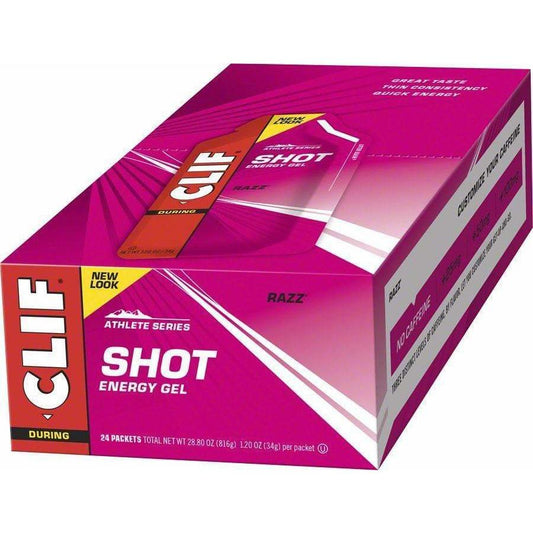 Clif Bar Clif Shot Gel: Raspberry 24-Pack
