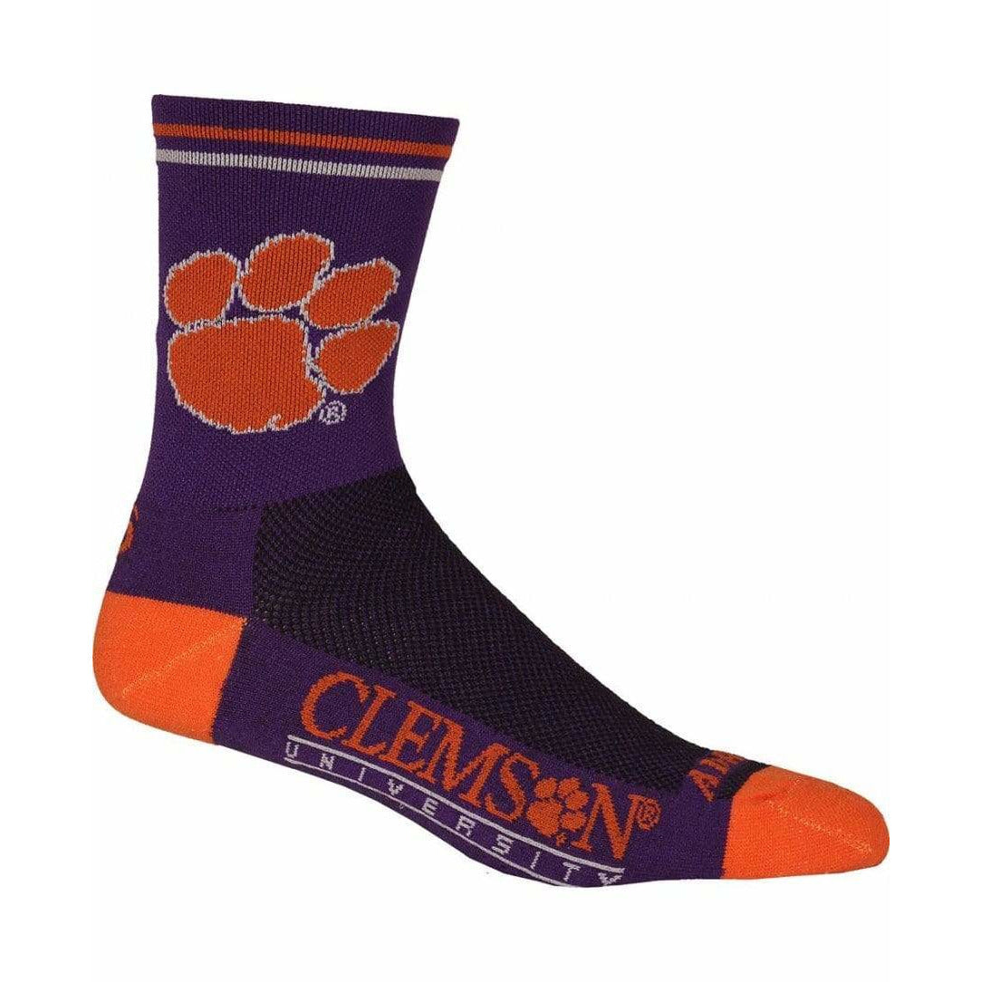 College Apparel Clemson Cycling Socks