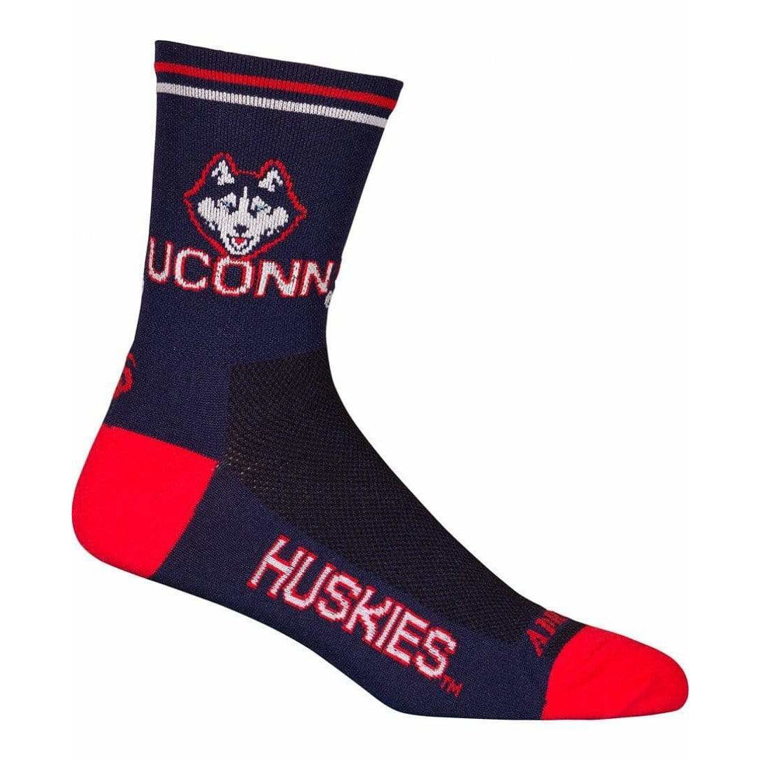 College Apparel UCONN Huskies Cycling Socks