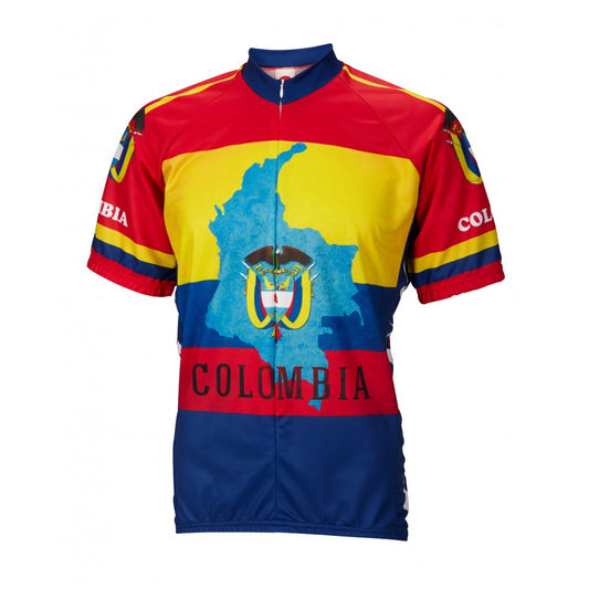 World Jerseys Men's Colombia Road Bike Jersey - Jerseys - Bicycle Warehouse